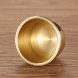 Pure Copper Thickened Water Cup For Buddha, Medium, Large