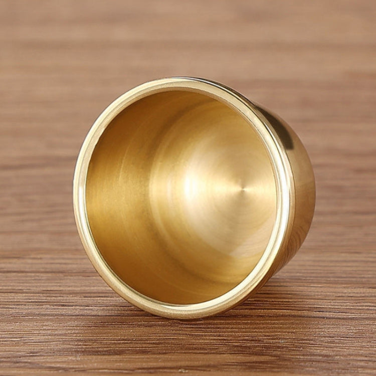 Pure Copper Thickened Water Cup For Buddha, Medium, Large