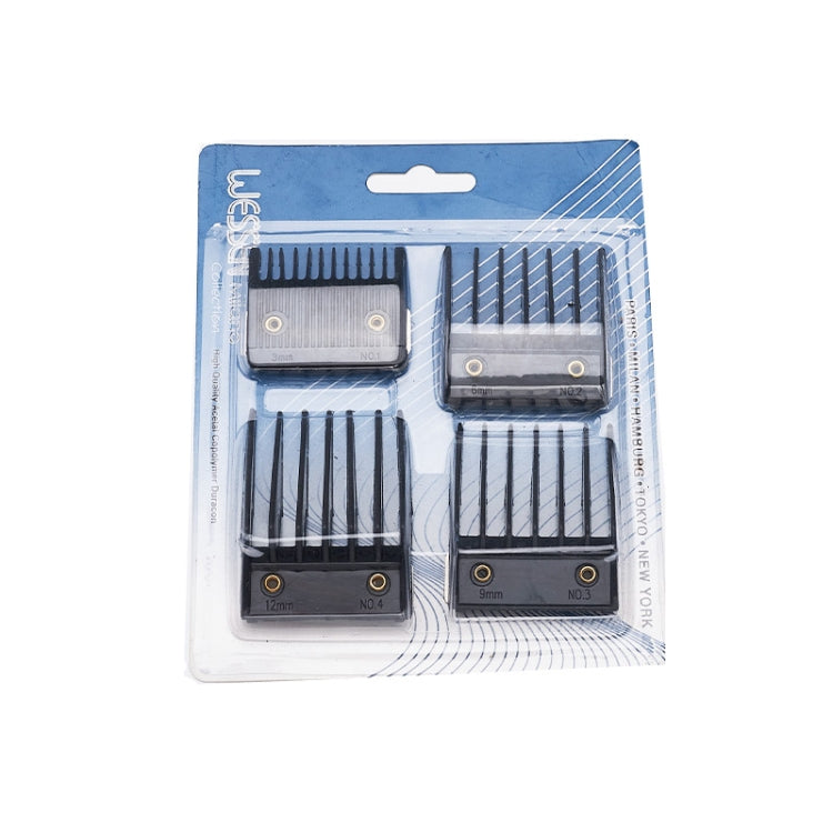 4 In 1 Hair Clipper Special Limit Comb Barber Tool Accessories