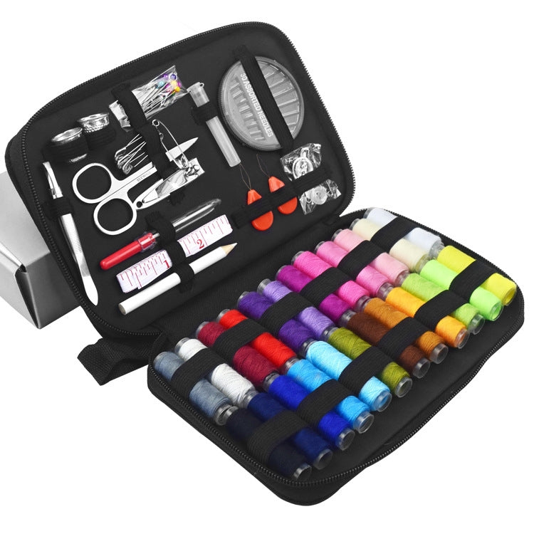 1 Set Home Needle and Thread Combination Set, Spec: 98 PCS Needle plug, 90 PCS, 97 PCS Steel Shear, 98 PCS Needle plug