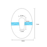 10 PCS 048 Blood Glucose Monitoring Probe Stickers Sweat-proof Sensor Adhesive Patch