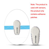 10 PCS 048 Blood Glucose Monitoring Probe Stickers Sweat-proof Sensor Adhesive Patch