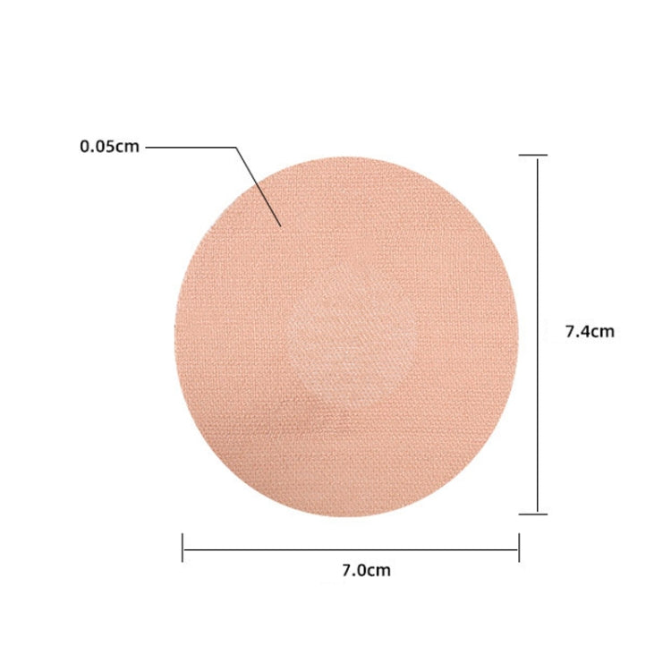 10 PCS Sports Non-slip Adhesive Patch Densor Sweat-absorbing Breathable Fixing Patch, Fresh Color, Black