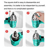 Square T -Shaft Electric Wrench Converter, Style: Dual Use, Dual Use