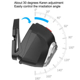 Outdoor Glare Small Headlight Plastic Fishing Head Wearing Light, TD140