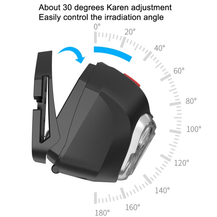 Outdoor Glare Small Headlight Plastic Fishing Head Wearing Light, TD140