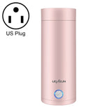 UGASUN Travel Portable Mini Electric Heated Water Cup, UK Plug (White), EU Plug (Withe), US Plug (White), UK Plug (Pink), EU Plug (Pink), US Plug (Pink) US Plug (Pink)