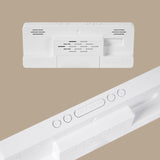 LED Bedside Alarm Clock Battery Plug-In Dual-Purpose Clock, 6628 White, 6628 Blue, 6628 Orange
