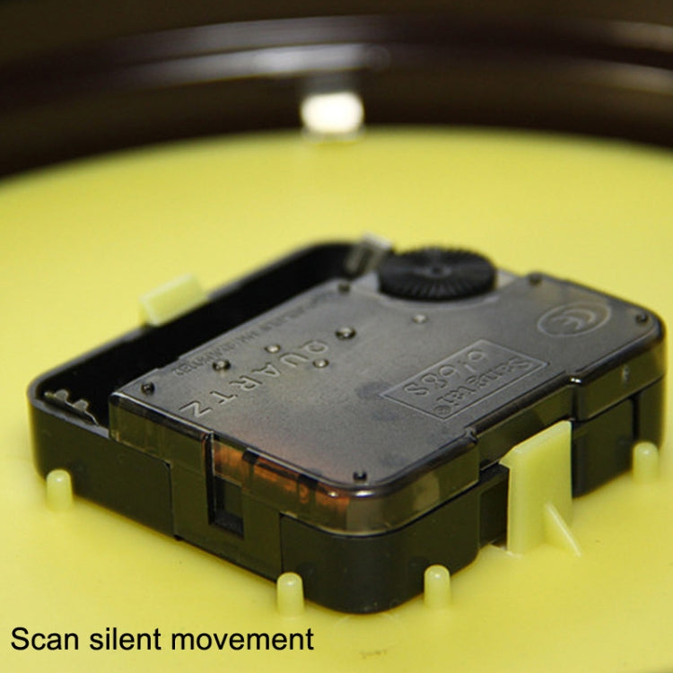 Iron Retro Home Wall Clock Double Side Hanging Clock, Monochrome