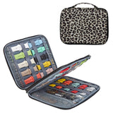 Long Strap Storage Bag With Handheld For Apple Watch, Single Layer (Black), Single Layer (Gray), Double Layer (Black), Double Layer (Gray), Double Layer (Yellow Leopard), Double Layer (Pink Leopard)