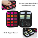 Velvet Watch Strap Watch Accessories Storage Bag, Blue S, Black S, Pink S, Blue M, Black M, Pink M, Blue L, Black L, Pink L