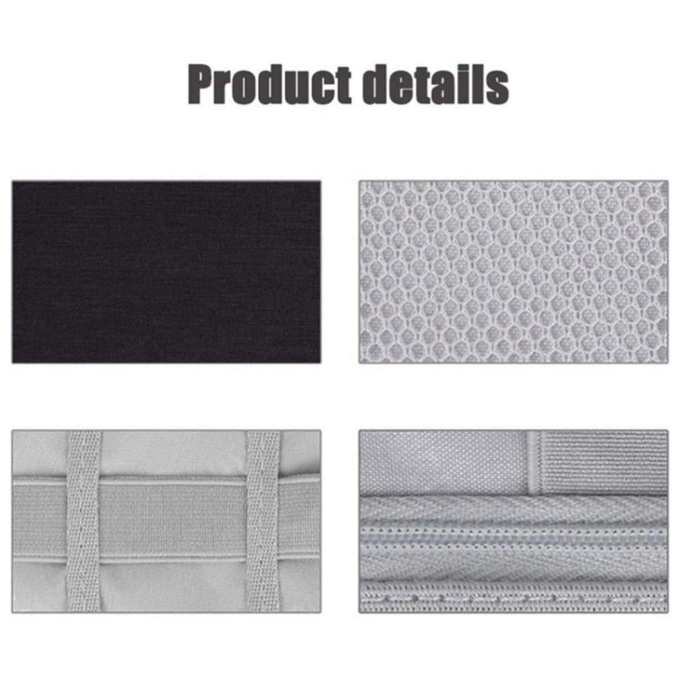 Travel Portable Strap Data Cable Storage Bag, Red, Purple, Grey, Navy Blue, Black