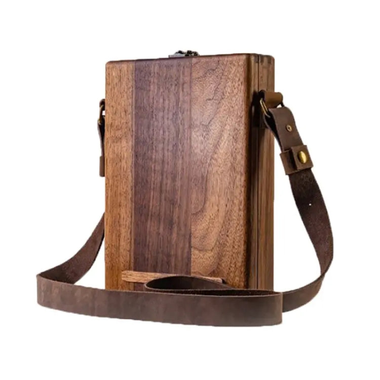 Multifunctional Artist Writer Brush Tool Storage Wooden Box, Wooden Box