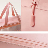 2 PCS Frosted Translucent Waterproof Storage Bag Cosmetic Bag Swimming Bag Wash Bag, Black M, Black M 2 Handles, Black L, Pink S, Pink M, Pink M 2 Handles, Pink L, White S, White M, White M 2 Handles, White L, Blue S, Blue M, Blue M 2 Handles, Blue L