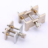 2 In 1 Watch Movement Holder Clip Base Metal Multi Function Vise Clamp, Random Color Delivery, 2 In 1 Watch Movement Holder