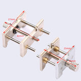 2 In 1 Watch Movement Holder Clip Base Metal Multi Function Vise Clamp, Random Color Delivery, 2 In 1 Watch Movement Holder