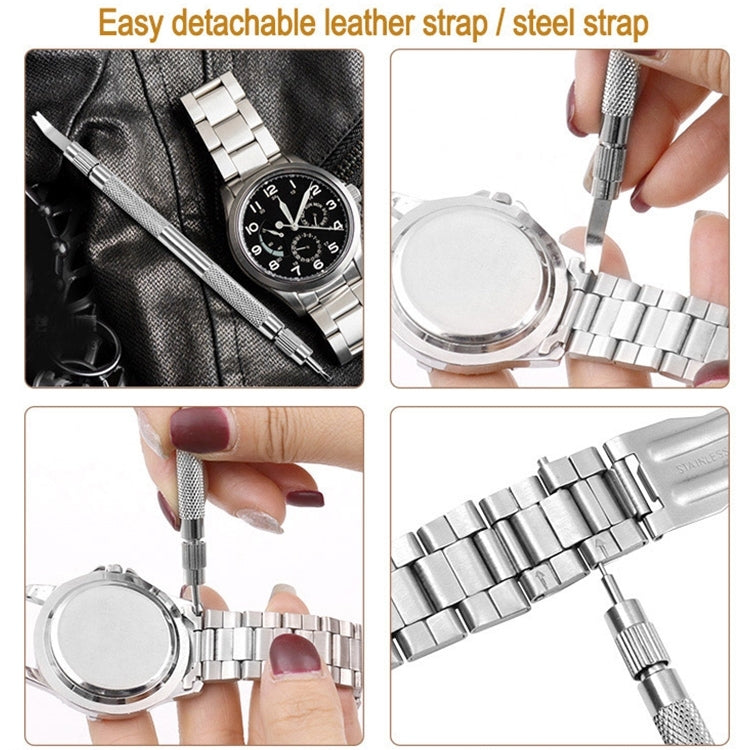 Single -headed Watch Repair Tool Ear Batch Replacement Watch Strap Tool, 10 Pair Silver, 10 Pair Golden, 5 PCS Screw Gold, 5 PCS With Scale Blue, With Scale Golden, 5 PCS With Scale Black, With Packaging A, With Packaging B, 10 PCS Single -headed    ...
