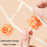 Shoulder Neck&Back Dredging Meridian Manual Roller Massager, Yellow, Pink, Sky Blue