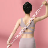 Shoulder Neck&Back Dredging Meridian Manual Roller Massager, Yellow, Pink, Sky Blue