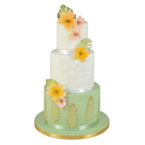 2 Sets 4 In 1 Tropical Leaf Fondant Cake Mold Cookie Mold, Tropical Leaf