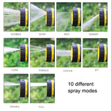 10 Functional Watering Sprinkler Head Household Water Pipe, Style:, D6+4 Connector, D6+4 Connector+5m 4-point Tube, D6+4 Connector+10m 4-point Tube, D6+4 Connector+15m 4-point Tube, D6+4 Connector+20m 4-point Tube, D6+4 Connector+25m 4-point Tube      ...
