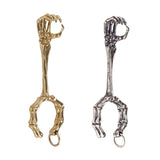 Skull Hand Game Cigarette Clip Electroplating Ring, Gold Plating, Silver Plating