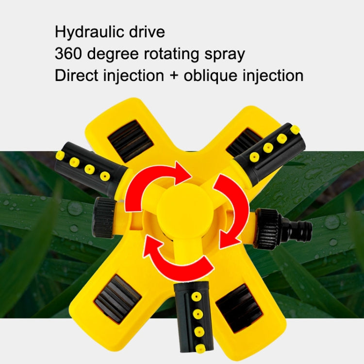 360 Degrees Rotating Watering Device, Style:, Sprinkler, With Pacifier Connector, With 4-point Connector, With 6-point Connector, With 1 inch Connector, With 2 PCS 4-point Connector and Pacifier, With 2 PCS 6-point Connector and Pacifier               ...
