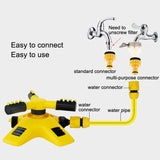 360 Degrees Rotating Watering Device, Style:, Sprinkler, With Pacifier Connector, With 4-point Connector, With 6-point Connector, With 1 inch Connector, With 2 PCS 4-point Connector and Pacifier, With 2 PCS 6-point Connector and Pacifier               ...