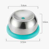 304 Stainless Steel Needle Egg Machine Boiled Egg Puncher Thorn Egg Machine, Sky Blue, Black