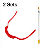 2 Sets Beard Styling Board Shaving Barber Tools, Style:, Shape Ruler+Pen, Shape Ruler+Pen+Bearded Model, Shape Ruler x 2+Pen+Bearded Model Shape Ruler+Pen