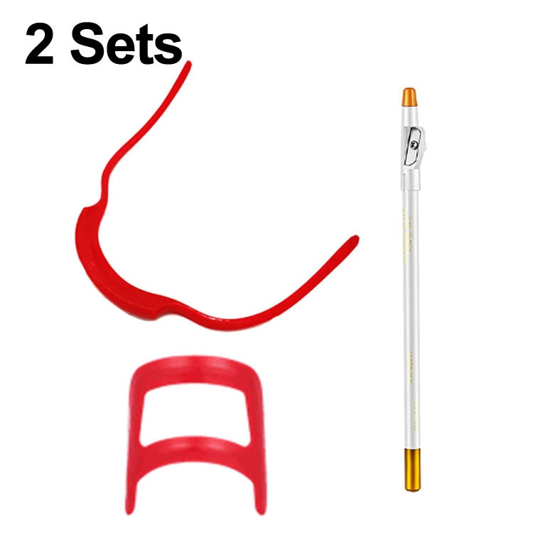 2 Sets Beard Styling Board Shaving Barber Tools, Style:, Shape Ruler+Pen, Shape Ruler+Pen+Bearded Model, Shape Ruler x 2+Pen+Bearded Model Shape Ruler+Pen+Bearded Model