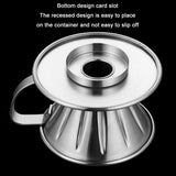 Double-layer Stainless Steel Pour-over Coffee Filter, Size:, Small