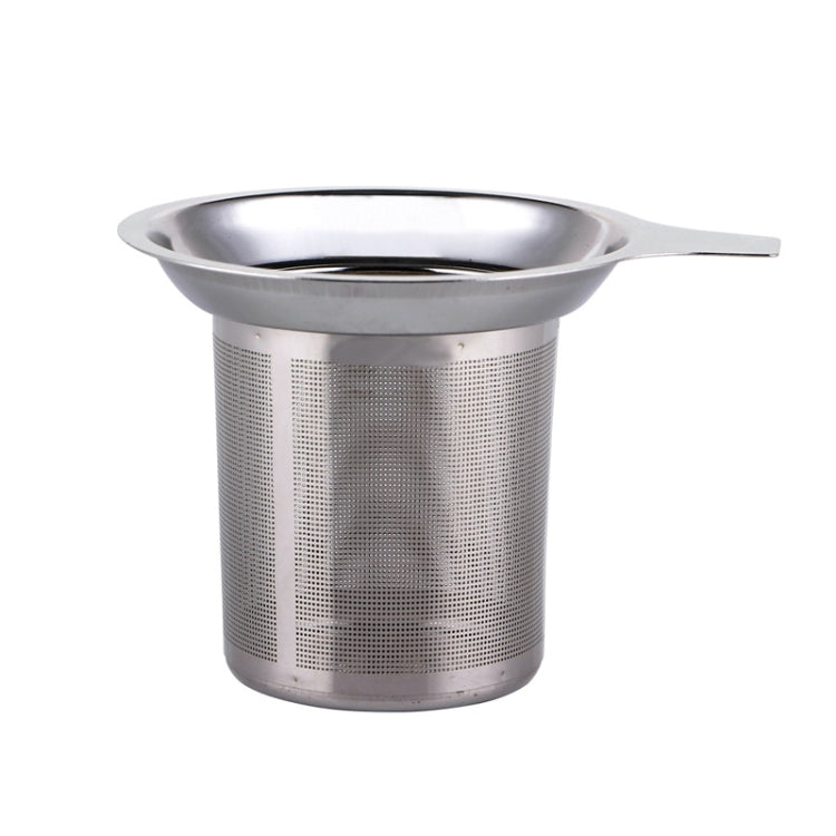 304 Stainless Steel Teapot Flat Bottom High Density Strainer With Handle, 304 Stainless Steel Teapot
