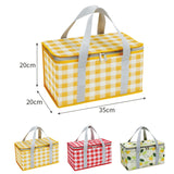 JY2209 Camping Moistureproof Portable Picnic Basket Set, Spec:, Red White, Yellow White, Leaves, Red White+150x100cm, Yellow White+150x100cm, Leaves+150x100cm, Red White+150x200cm, Yellow White+150x200cm, Leaves+150x200cm, Red White+200x200cm          ...