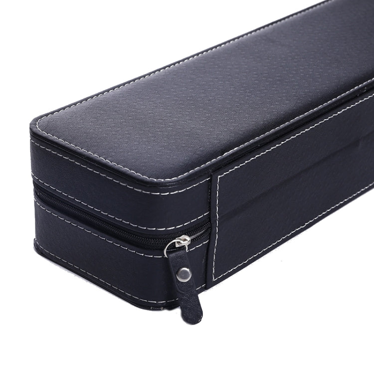 6 Bit Zipper Watch Box Storage Display Box PU Zipper Bag Watch Box, 6 Bit
