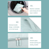 RH2203 6 In 1 Travel Portable Storage Bag Set Without Suitcase, Yellow, Black, Pink, Khaki, Navy Blue, Green