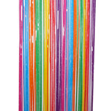 1x2.5M Splicing Color Rain Curtain Birthday Party Surprise Arrangement Props, 1x2.5M
