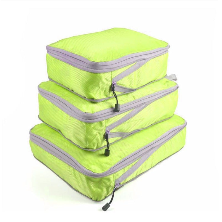 3 PCS/Set Travel Waterproof Compression Clothes Storage Bag, Orange With Net, Nevy With Net, Pink With Net, Red With Net, Green With Net, Gray With Net, Black With Net, Gray Without Net, Black Without Net, Red Without Net, Blue Without Net             ... Green Without Net