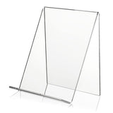 2 PCS Acrylic Display Stand Transparent Book Shelf Photo Frame Holder, 100 x 115 x 130mm 100 x 115 x 130mm