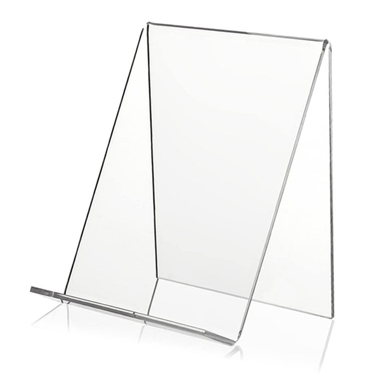 2 PCS Acrylic Display Stand Transparent Book Shelf Photo Frame Holder, 100 x 115 x 130mm 100 x 115 x 130mm
