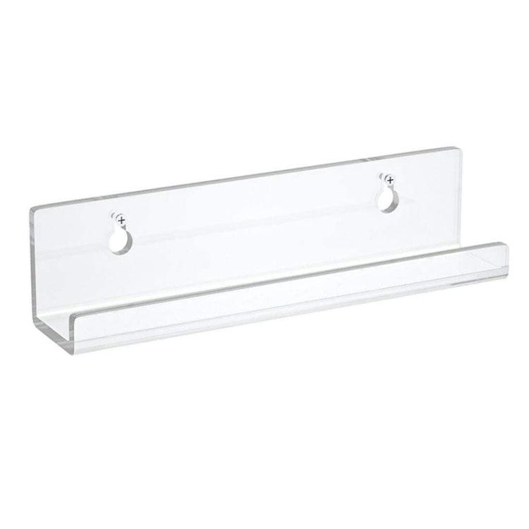 2 PCS Acrylic Record Rack Wall Mounted CD Display Stand, Wall Mounted CD Rack