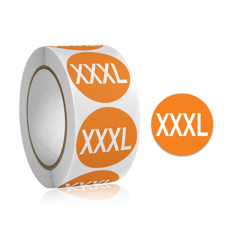 10 PCS Clothing Shoes & Hats Size Model Label Round Sticker, A-446, A-447, A-448, A-449, A-450, A-451, A-452, A-453, A-454, A-455, A-456, A-457, A-444, A-445 A-450