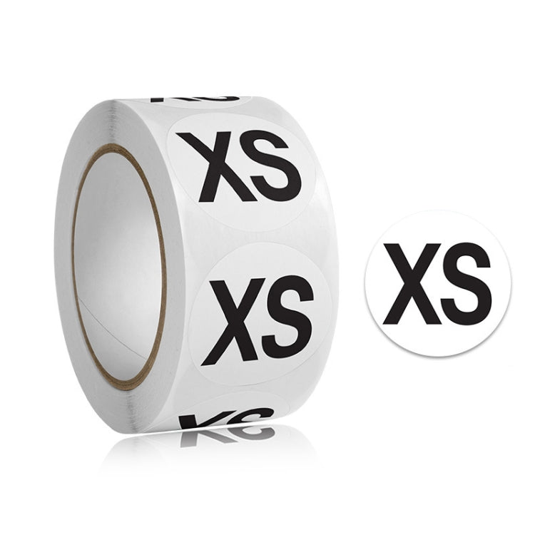 10 PCS Clothing Shoes & Hats Size Model Label Round Sticker, A-446, A-447, A-448, A-449, A-450, A-451, A-452, A-453, A-454, A-455, A-456, A-457, A-444, A-445 A-451