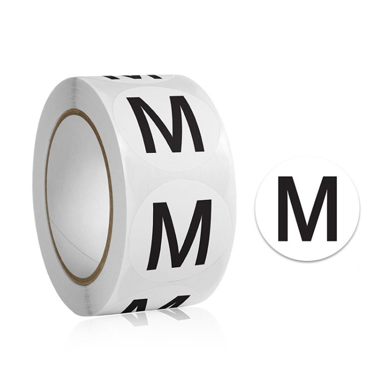 10 PCS Clothing Shoes & Hats Size Model Label Round Sticker, A-446, A-447, A-448, A-449, A-450, A-451, A-452, A-453, A-454, A-455, A-456, A-457, A-444, A-445 A-453