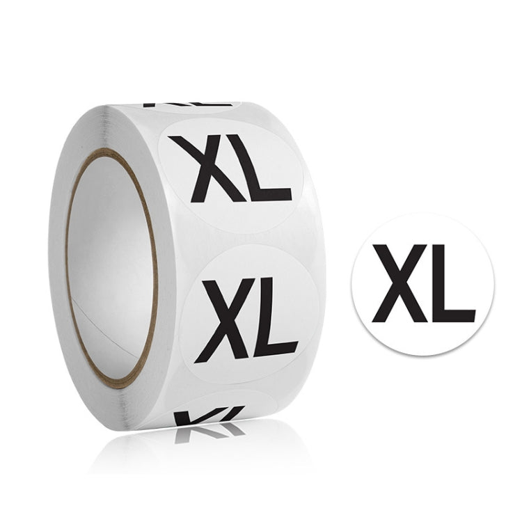 10 PCS Clothing Shoes & Hats Size Model Label Round Sticker, A-446, A-447, A-448, A-449, A-450, A-451, A-452, A-453, A-454, A-455, A-456, A-457, A-444, A-445 A-455