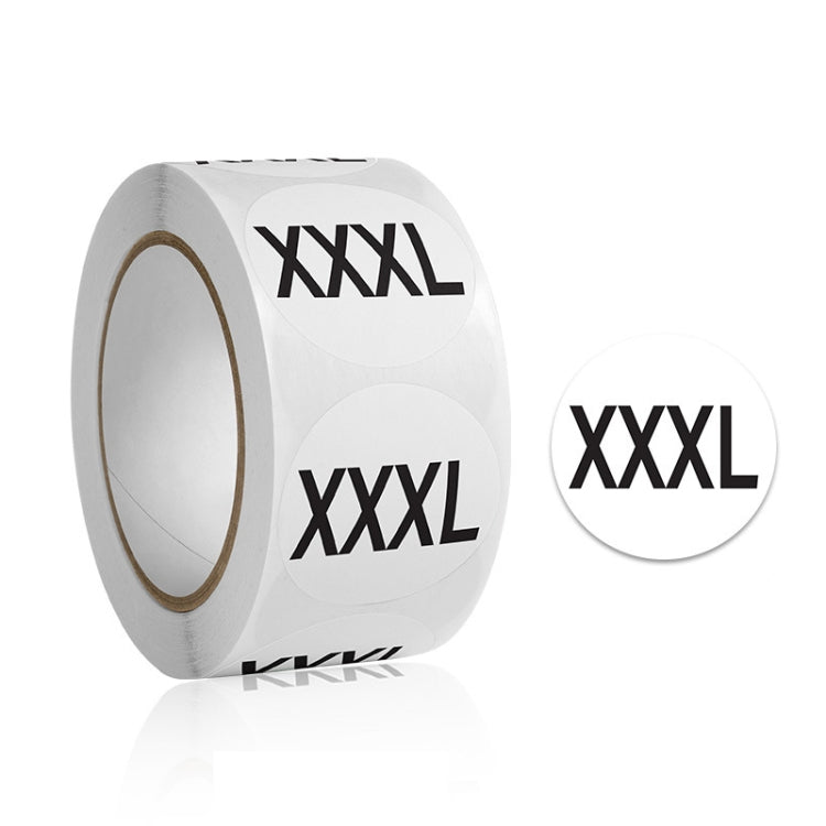 10 PCS Clothing Shoes & Hats Size Model Label Round Sticker, A-446, A-447, A-448, A-449, A-450, A-451, A-452, A-453, A-454, A-455, A-456, A-457, A-444, A-445 A-457