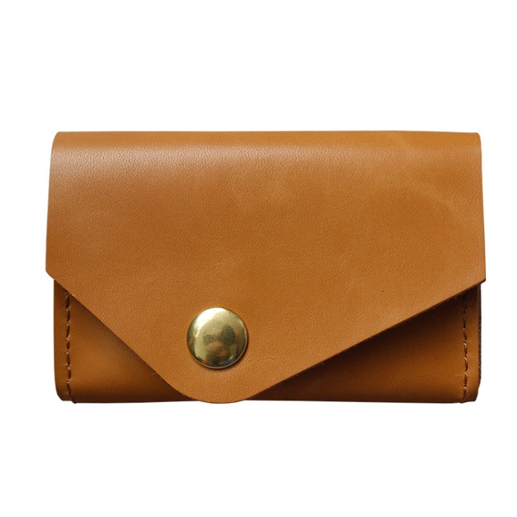 S183 Leather Waterproof Wear-resistant Card Holder, Green, Black, Brown