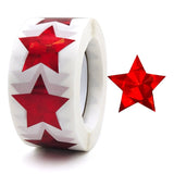 Colorful Stars Thank You Stickers Gift Wrap Decorative Sealing Stickers, 25mm