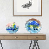 2 PCS Acrylic Transparent Display Shelf Bookshelf Plate Holders, 8x7.5x6.5cm, 11.5x11.5x9cm, 14.5x12x15.2cm