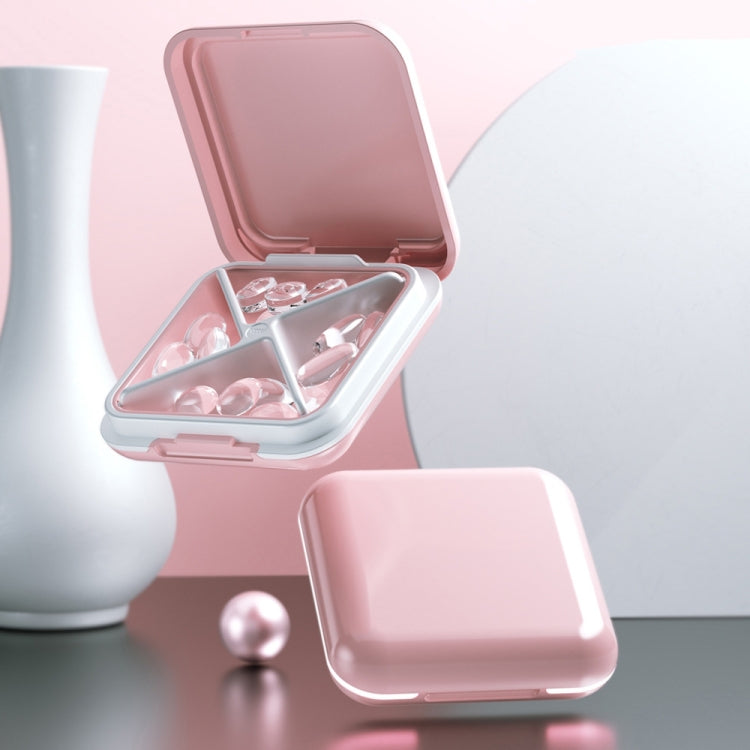 Westwood ABS Braces Storage Box Medicine Box Cherry Blossom Red